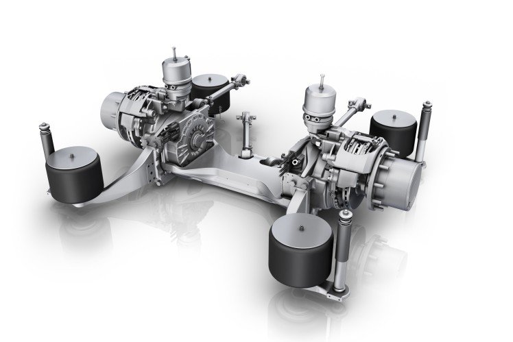ZF elektrifiziert London: Neuer Auftrag für Elektroportalachse AxTrax AVE
